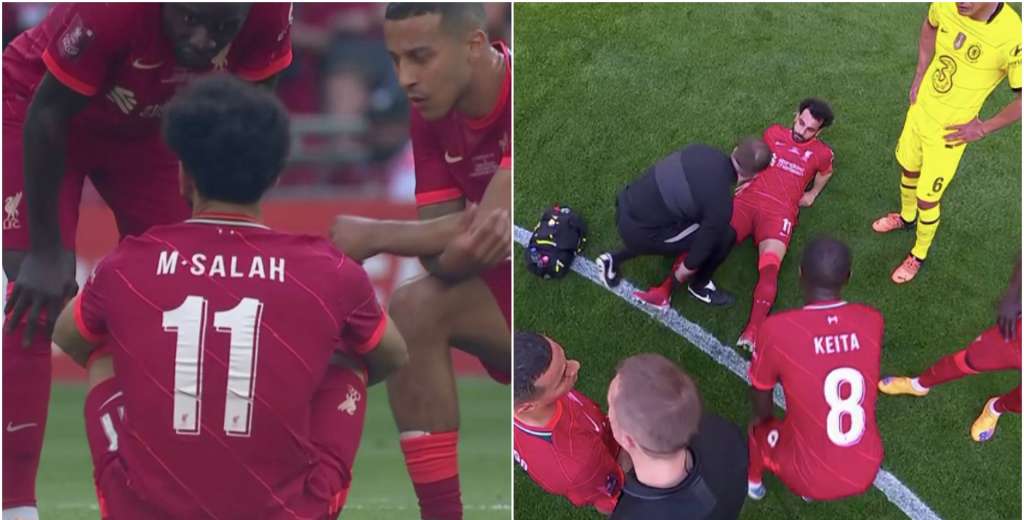 La increíble lesión que sufrió Salah a 14 días de jugar contra Real Madrid