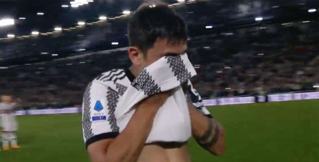 Dybala no aguantó y se largó a llorar en su despedida de Juventus 
