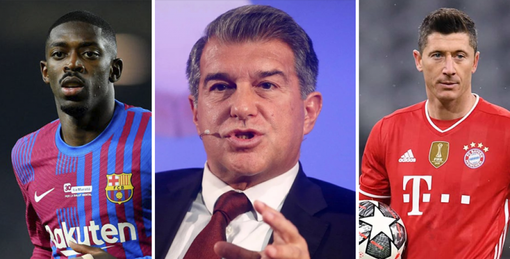 Barcelona president Laporta on transfers: "We'll do our best for the club"