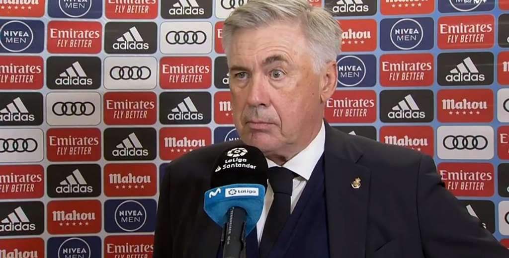 Terminó el partido y Ancelotti lo confirmó: "Se va del Real Madrid"