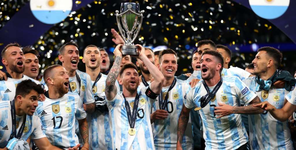 Argentina aplastó a Italia y se coronó campeón en Wembley
