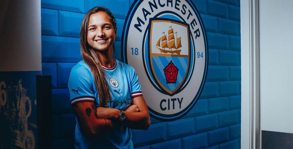 Histórico: Deyna Castellano es nueva jugadora del Manchester City