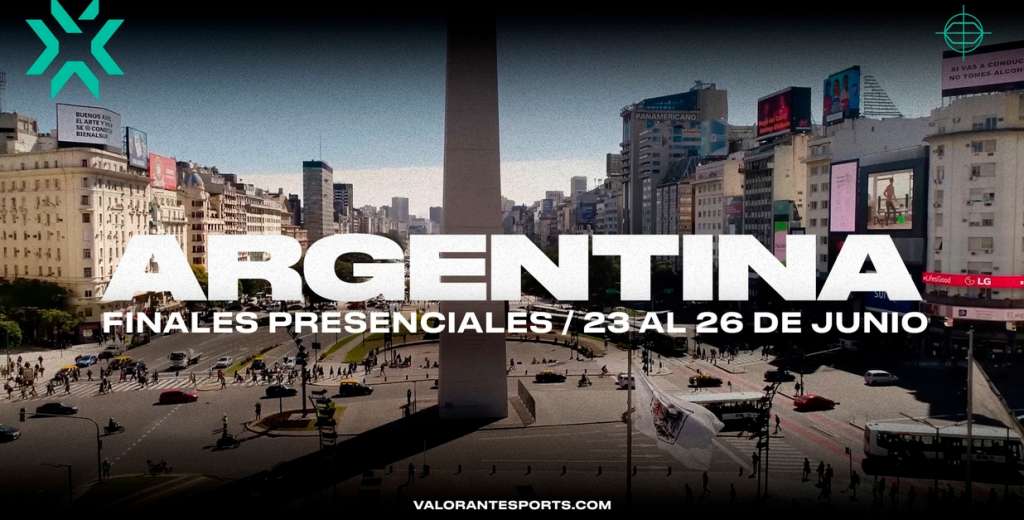 Argentina será testigo de la primera final de VALORANT 