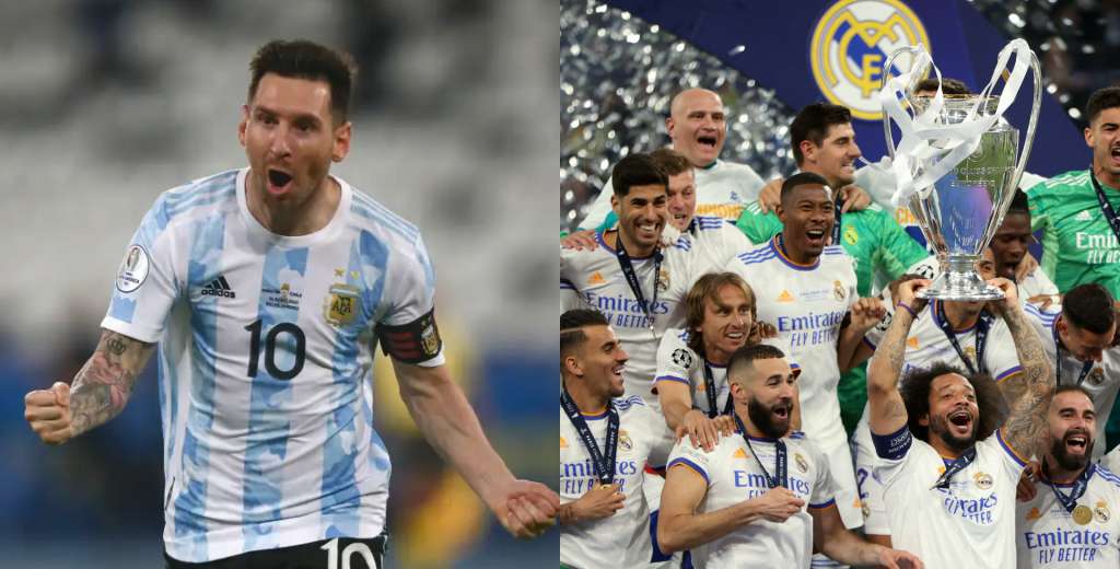 El crack del Madrid no lo duda: "Argentina es candidato al Mundial por Messi"