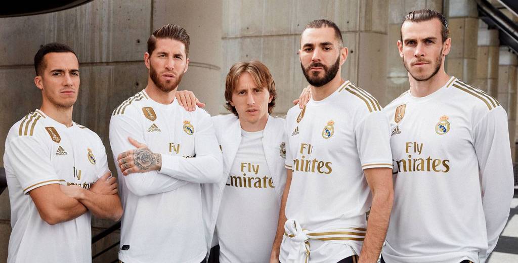 Real Madrid presentó la camiseta para la temporada 2019-20