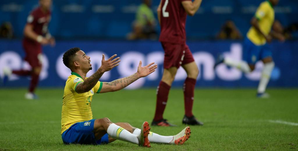Brasil empató 0-0 con Venezuela y el VAR le anuló dos goles insólitos