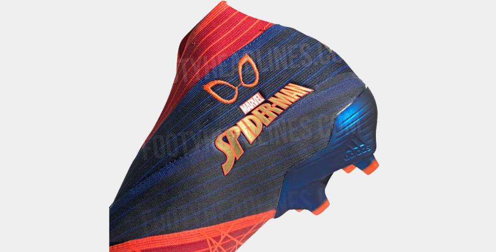 Las espectaculares botas de fútbol de Spider-Man que lanzará Adidas