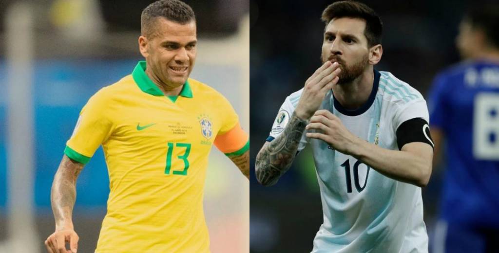 Argentina y Brasil se jugarán el pase a la final de la Copa América 