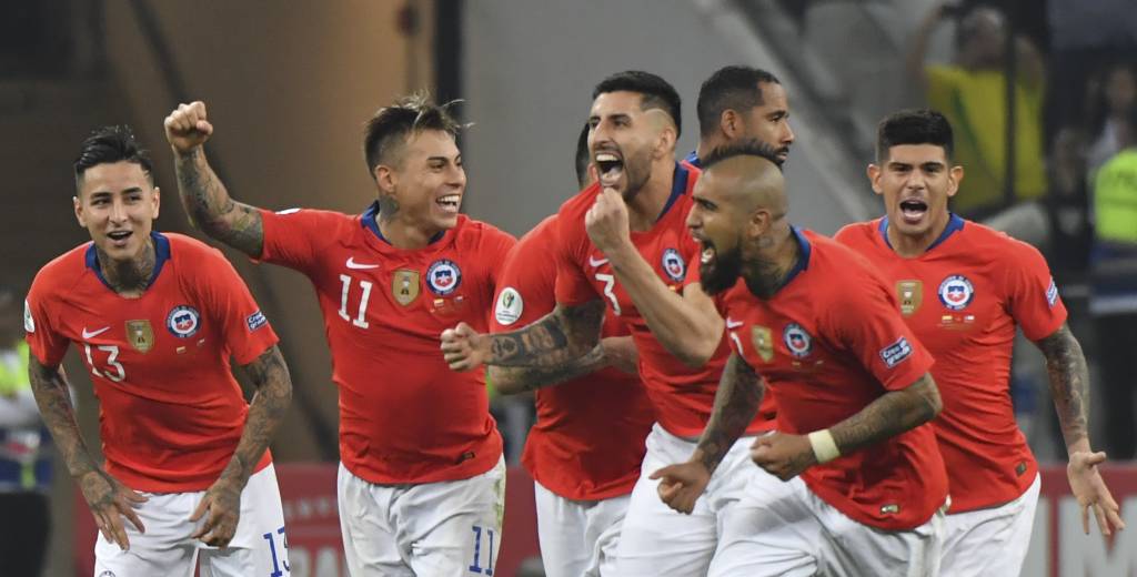 Chile le ganó a Colombia en los penales y pasó a semifinales