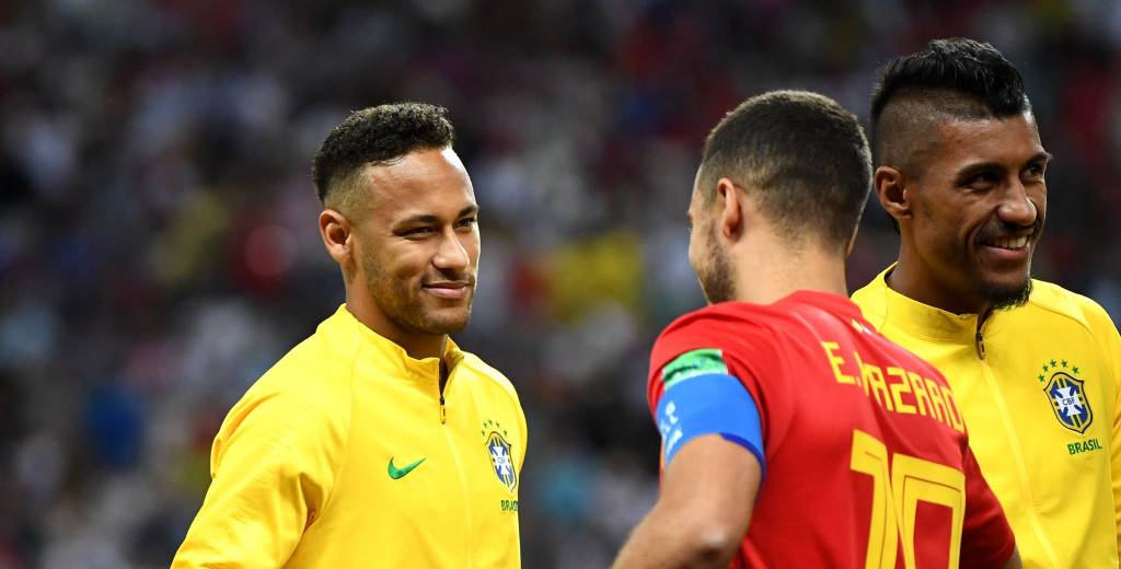 "Hazard es un crack pero para mí, Neymar es mejor"