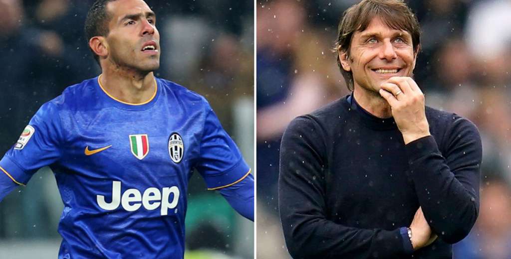 "You showed me your courage": Conte with ENCOURAGING words for Tévez