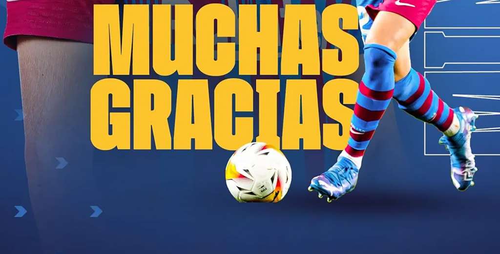 Xavi Hernández no lo quería y el Barcelona lo vendió: "Muchas Gracias"
