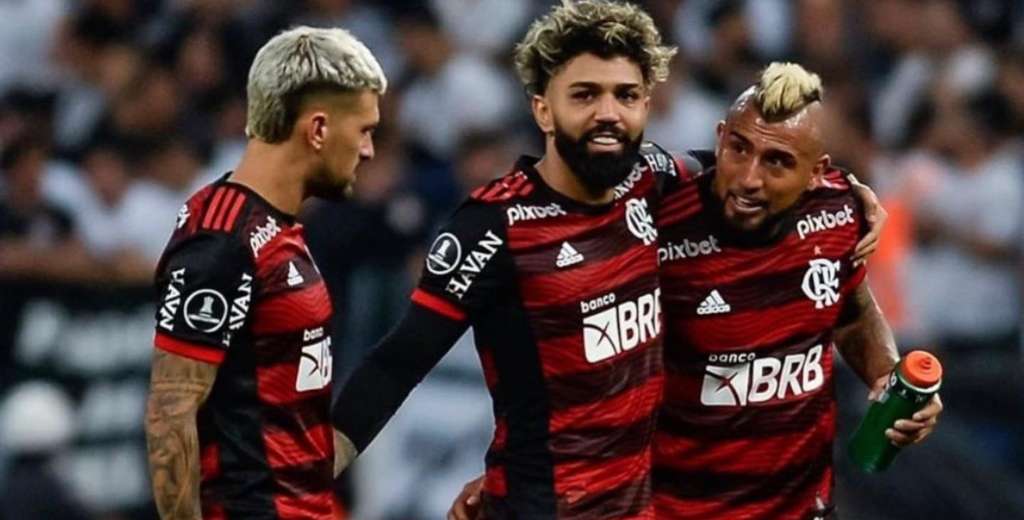 Flamengo brilló y él no se guardó nada: "Si estuviéramos en Champions..."