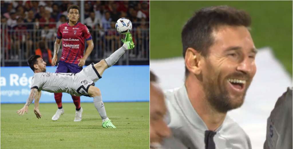 De otro mundo, fuera de todo lo común: el golazo de chilena de Messi