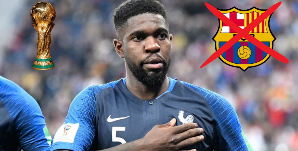 World Cup or football career? Umtiti's shocking decision