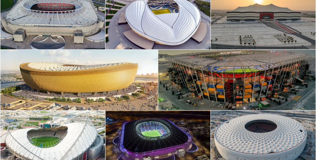 Los 8 estadios del Mundial Qatar 2022: Allí donde ocurrirá la magia