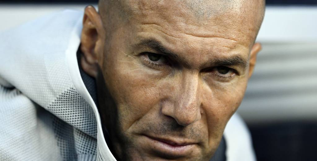Zidane se hartó de él en Real Madrid y lo borró del clásico contra el Aleti