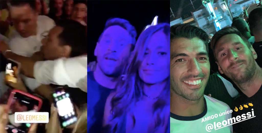 Locura con Messi en una fiesta en Ibiza: no lo dejaban entrar a un bar
