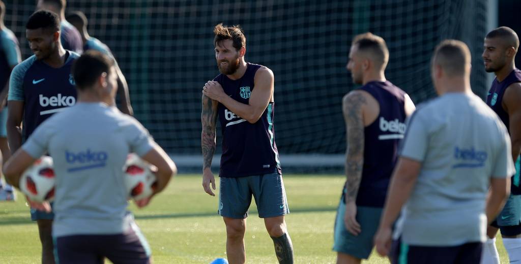 "Entrenar con Messi te puede hacer sentir muy mal"