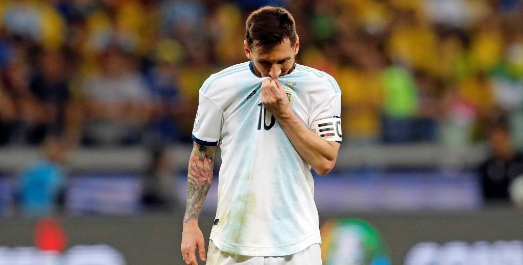 La dura sanción de la Conmebol a Leo Messi