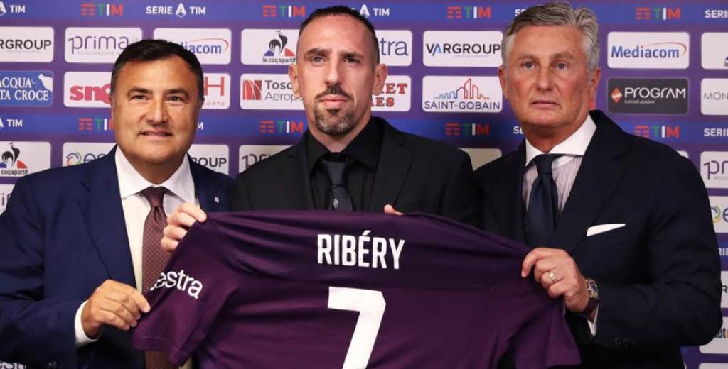 Ribery explicó el impactante motivo por el que fichó por la Fiorentina