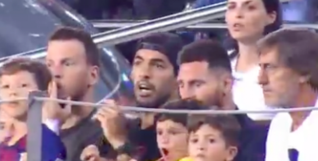 Messi se quedó sin palabras: Su hijo Mateo gritó el gol del Betis en Camp Nou
