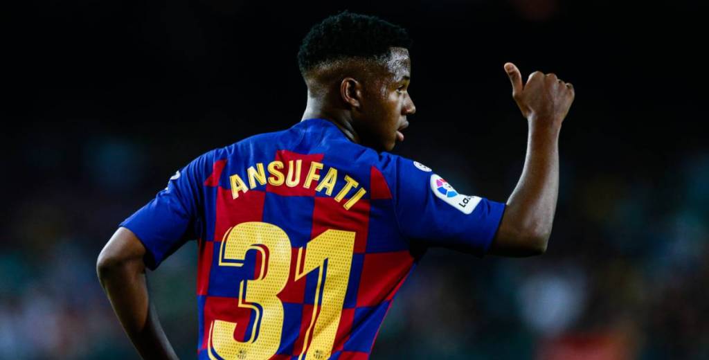 Ansu Fati y por qué usó el dorsal 31 en su debut en el Barcelona