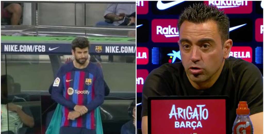 El Camp Nou humilló a Piqué y Xavi Hernández salió en su defensa 