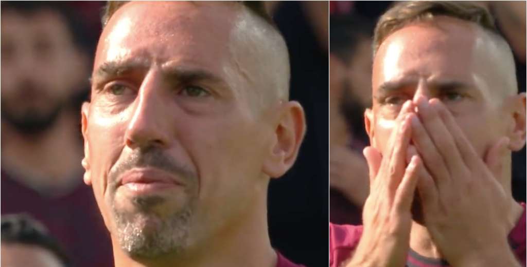 Se fue un crack tremendo: Franck Ribery deja el fútbol llorando