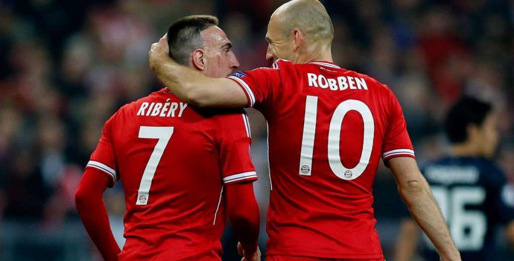 Robben's EMOTIONAL message after Ribery's retirement