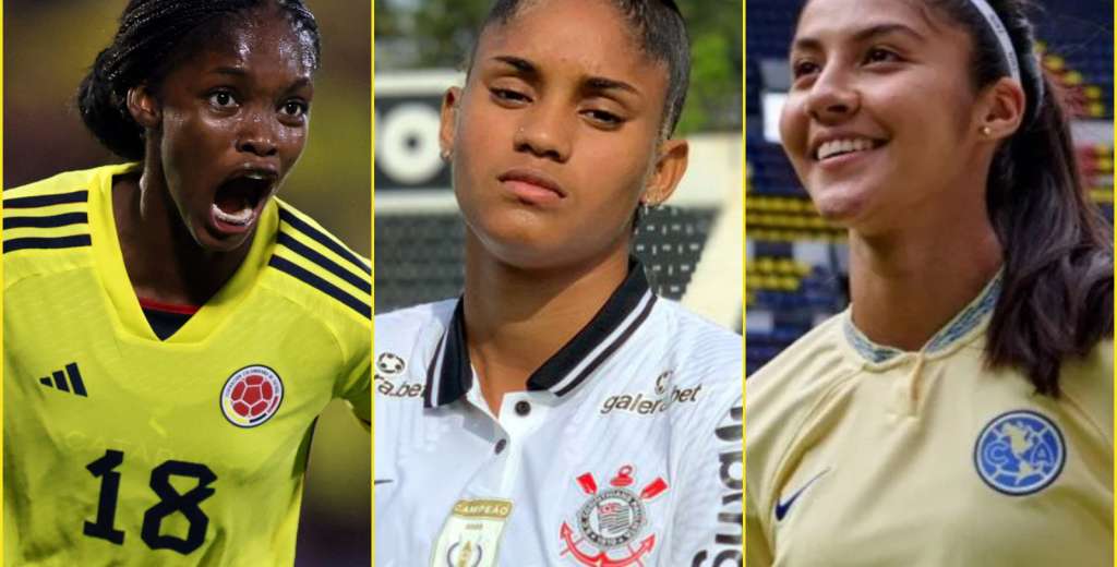 Las 3 mejores promesas del fútbol femenino latinoamericano