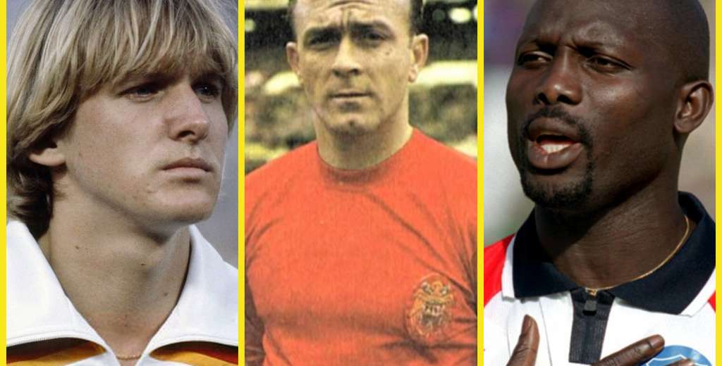 Ocho leyendas del fútbol que no pudieron jugar una Copa del Mundo