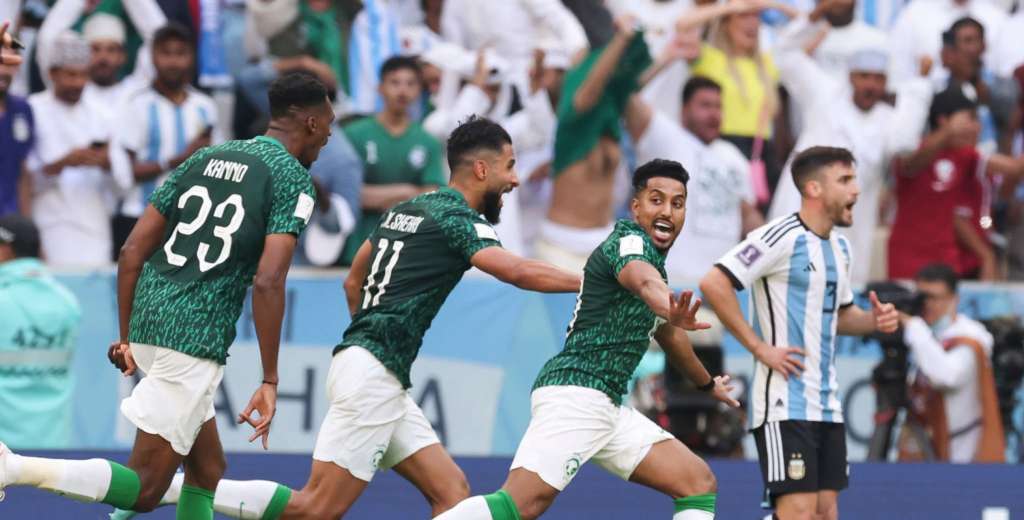 Historia pura: Arabia Saudita le ganó 2-1 a Argentina en el debut mundialista