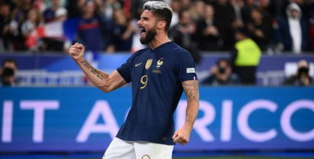 Con Giroud como figura, Francia goleó a Australia por 4-1 en su debut en Qatar 2022