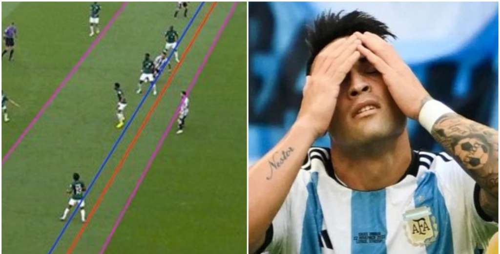 Explota Argentina: Lautaro Martínez no estaba offside