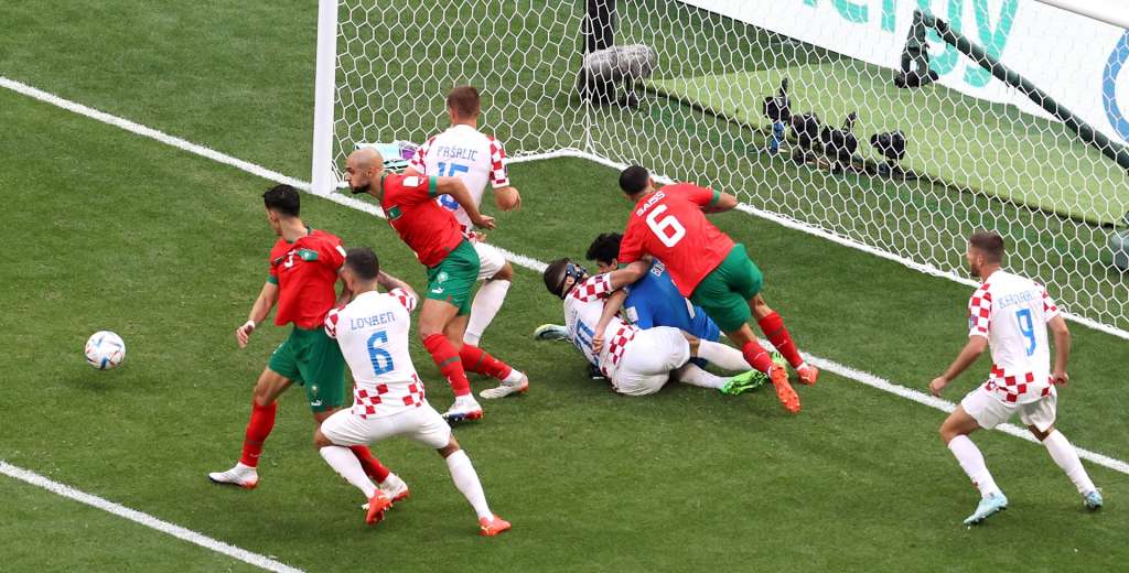 Croacia y Marruecos sellaron un 0 a 0 trabadísimo en la apertura del grupo F