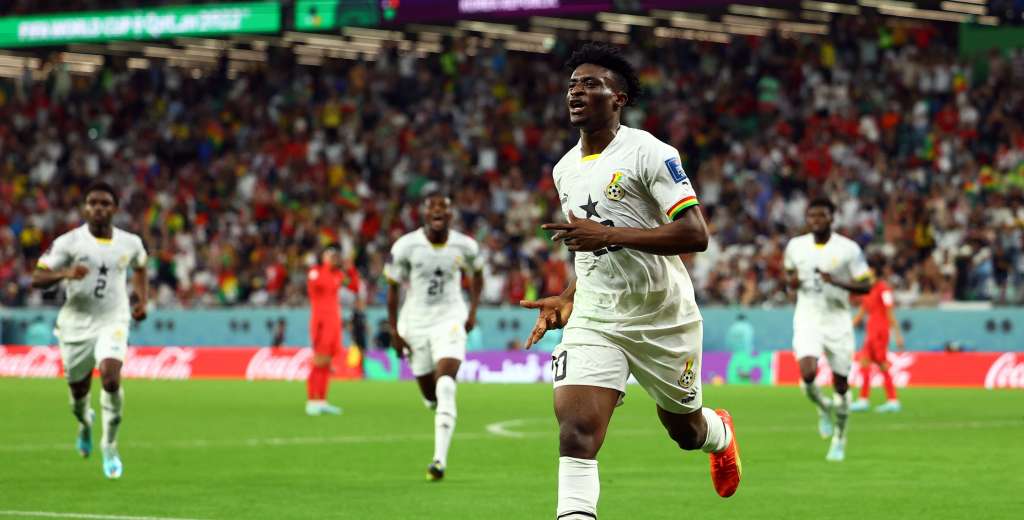 Ghana venció 3 a 2 a Corea del Sur y dio un paso hacia la clasificación