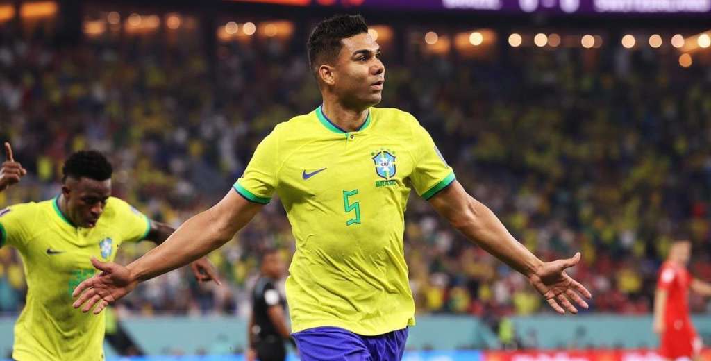 Videos: Ganó Brasil con un lindo gol de Casemiro y ya está en octavos de final