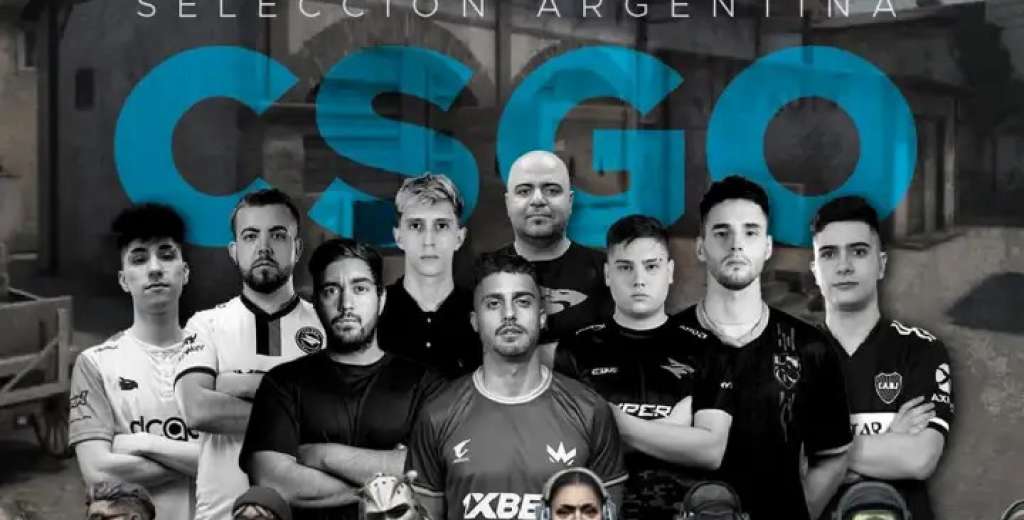 Con rival confirmado la Selección Argentina de CSGO debuta en el mundial