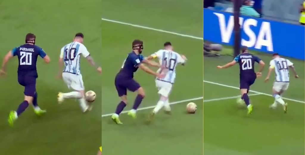 El Messi más Maradoniano: la jugada descomunal en el tercer gol de Argentina