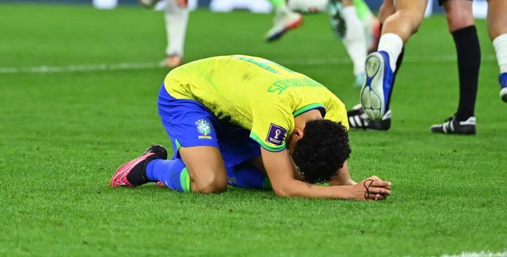 Quedó destruido por la eliminación de Brasil: "No quiere hacer nada"