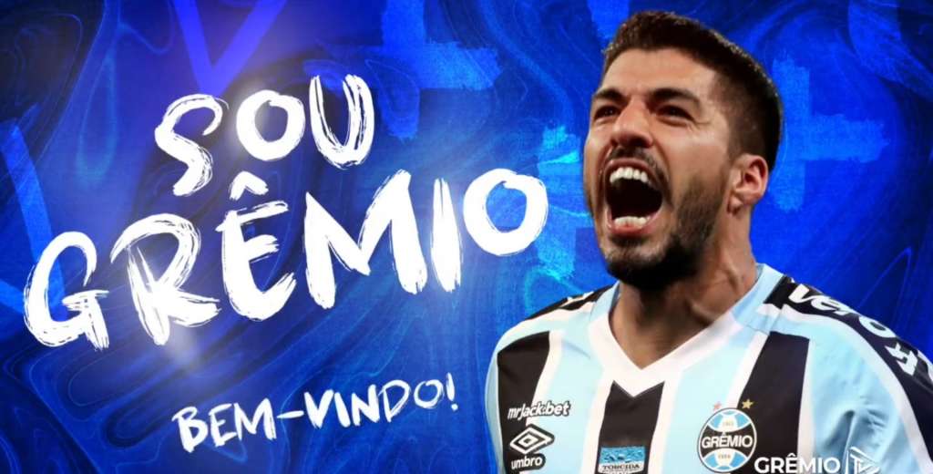 Histórico fichaje: Luis Suárez es nuevo futbolista de Gremio