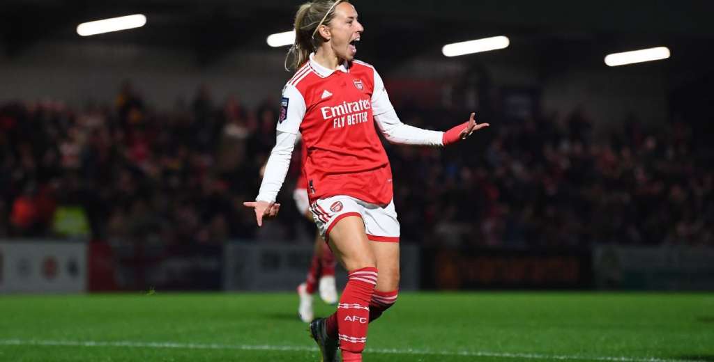 Arsenal femenino: Jordan Nobbs hizo el mejor gol del 2022