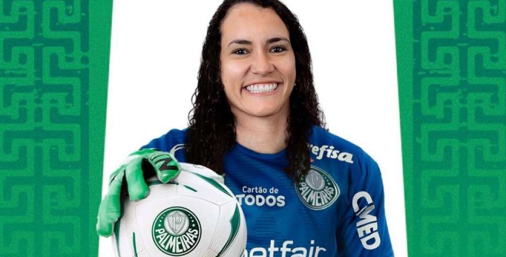 Katherine Tapia es la nueva guardameta del Palmeiras