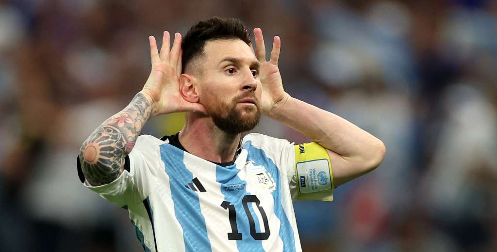 "Le pedí personalmente a Messi que venga a jugar la Copa Libertadores"