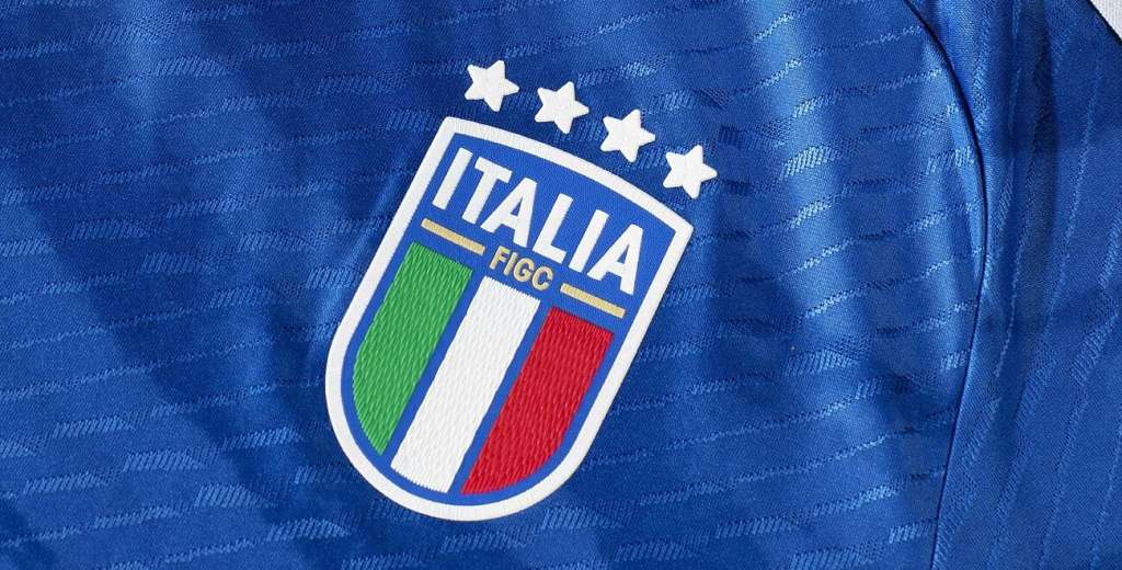 Italia presentó su nueva camiseta Adidas con un diseño inspirado en mármol