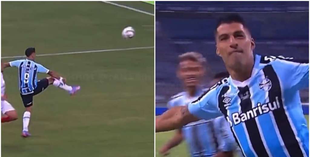 Luis Suárez y un arranque brutal con Gremio: a los 5´marcó su primer golazo
