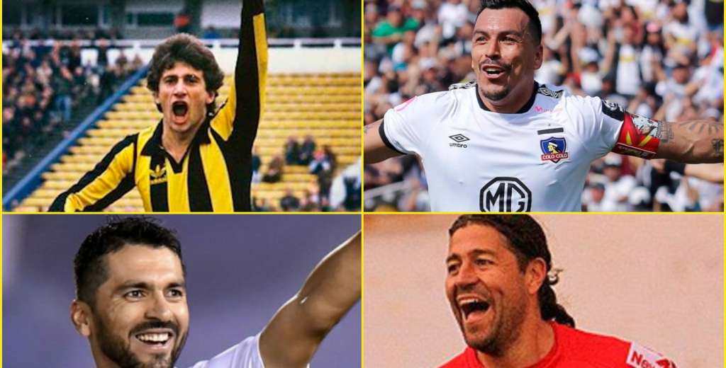 Los goleadores históricos de las 10 ligas de Sudamérica