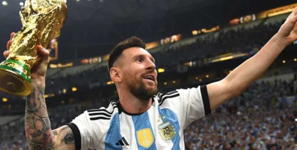 Increíble e insólita confesión: Lionel Messi levantó una Copa del Mundo falsa