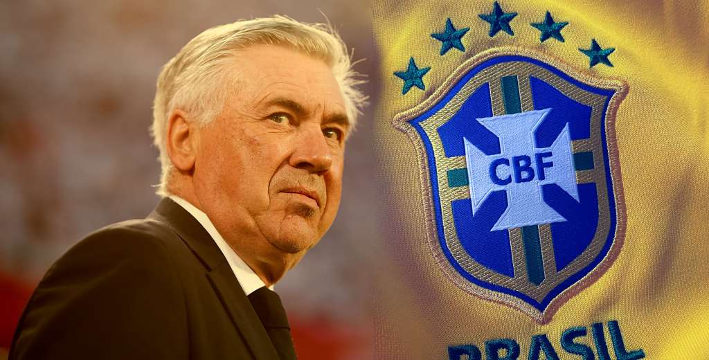 Un jugador de Brasil tiró la bomba: "Hay muchas chances que venga Ancelotti"
